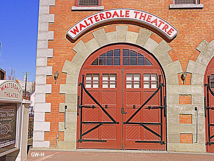 Walterdale Theatre Door, Edmonton