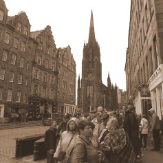 Edinburgh, Scotland street scene